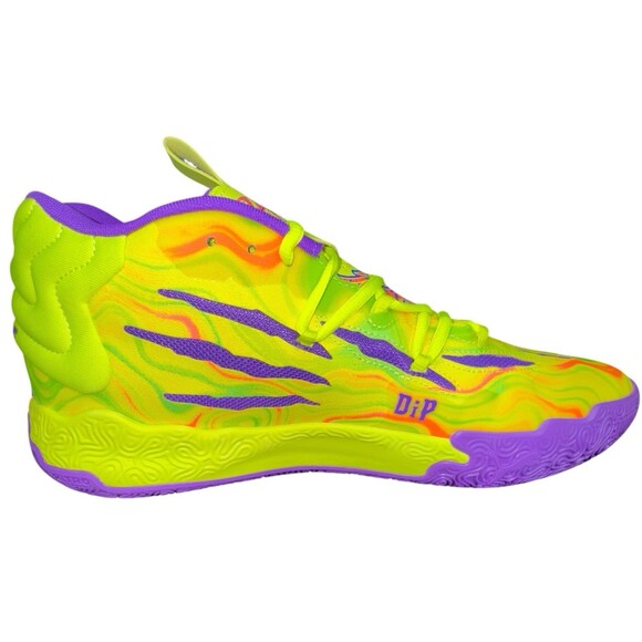 Puma LaMelo Ball MB.03 Spark Size 14 Basketball Sneaker Shoe Cosmic Slime New - Picture 2 of 9